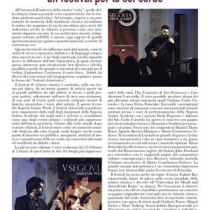 Segovia Guitar Week 2019